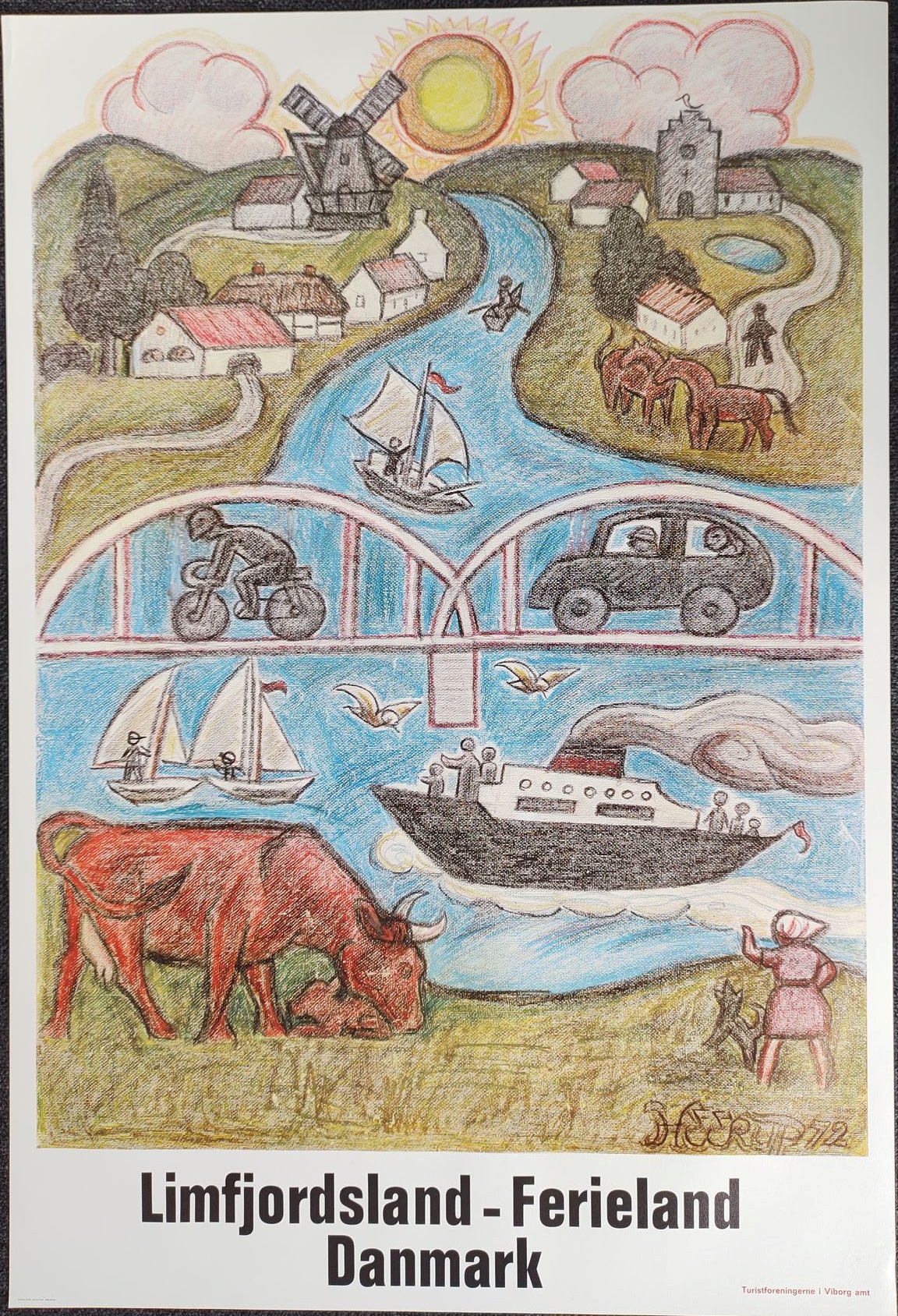 Plakat Limfjordsland